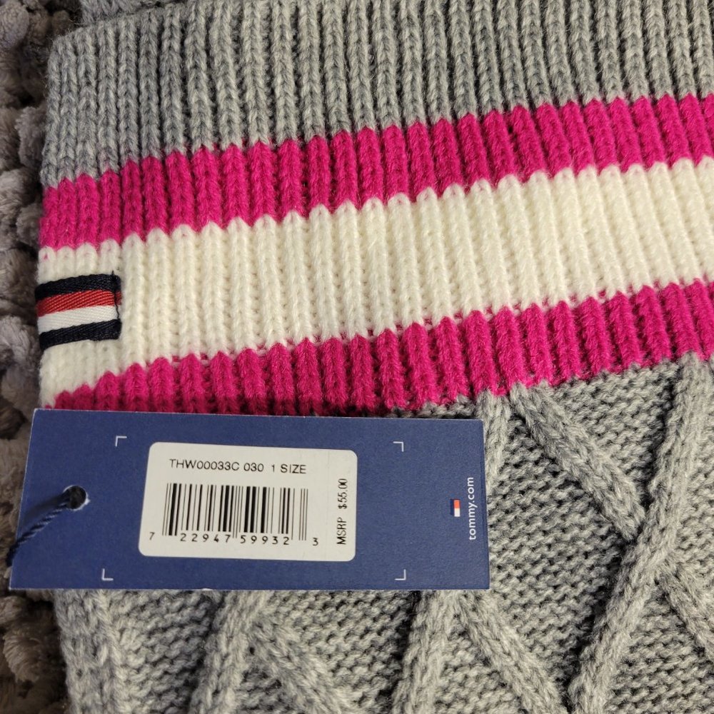 NWT- 3 PIECE SET OF TOMMY HILFIGER WOMENS WINTER KNITS-3 for 1 BUNDLE-NWT - Picture 14 of 15